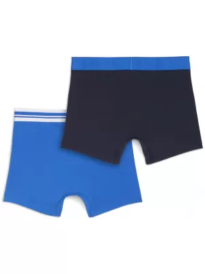 Мъжки боксерки PUMA MEN EVERYDAY PLACED LOGO BOXER 2P 93847603 СИНЬО КОМБО
