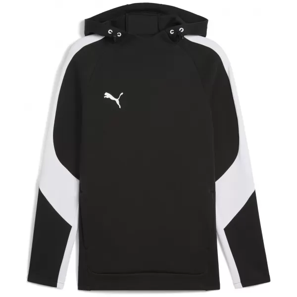 Мъжки суичър PUMA TEAMEVOSTRIPE HOODY 659954-03 PUMA BLACK/PUMA SILVER 