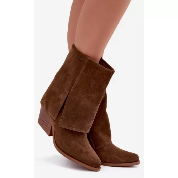  Дамски обувки BIG STAR SHOES UU274114 КАФЯВИ/БЕЖОВИ СЕНКИ 