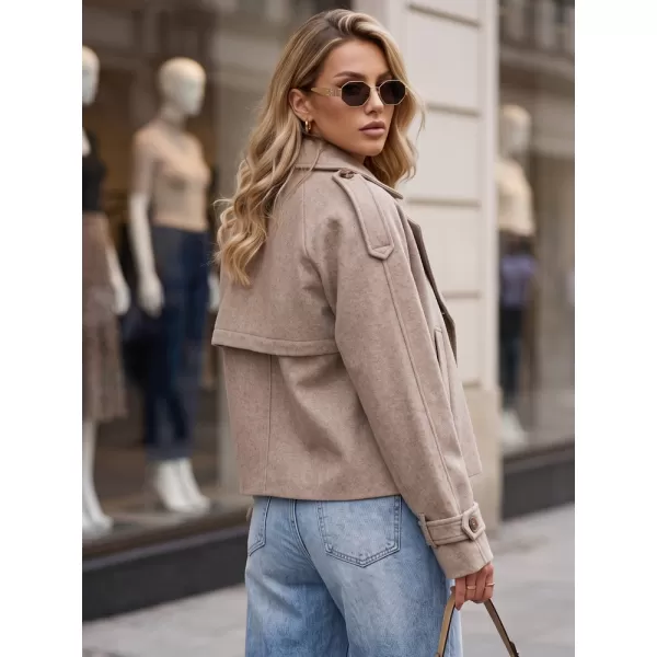  Дамско палто DSTREET TY6015 КАКИ 