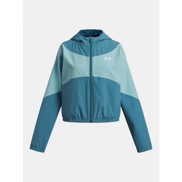  Яке за момиче UNDER ARMOUR UA RIVAL WOVEN HD JACKET 6004181-466 СИНЬО 