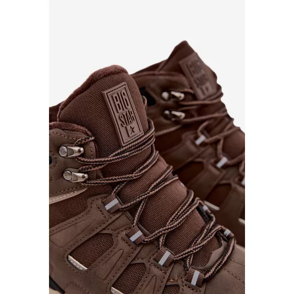  Мъжки обувки BIG STAR SHOES UU174316 КАФЯВИ/БЕЖОВИ СЕНКИ 
