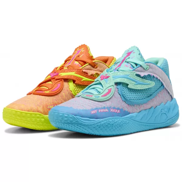  Баскетболни обувки PUMA MB.05 RICK & MORTY 312130-01 РИКИ ОРАНЖЕВО 