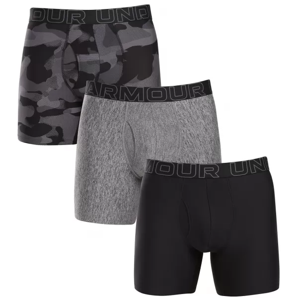  Мъжки боксерки UNDER ARMOUR M UA PERF TECH NOV 6IN - 3PK 1383879-001 ЧЕРЕН 
