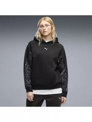 Дамски суичър PUMA SPORT ANIMAL STANDARD HOODIE FL 69400701 ПУМА ЧЕРНА