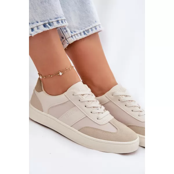  Дамски кецове BIG STAR SHOES TT274768 БЕЖОВО 