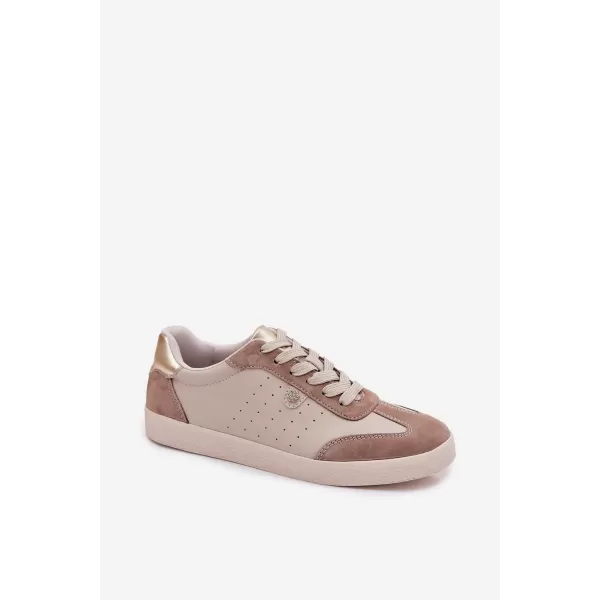  Дамски кецове S.BARSKI LR61-7091 БЕЖОВО 