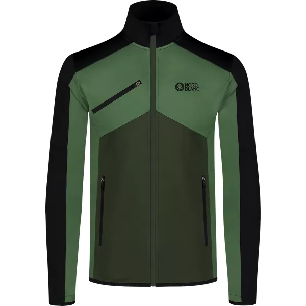  Мъжки суичър powerfleece NORDBLANC CUSP NBSFM8334 ЗЕЛЕНО 