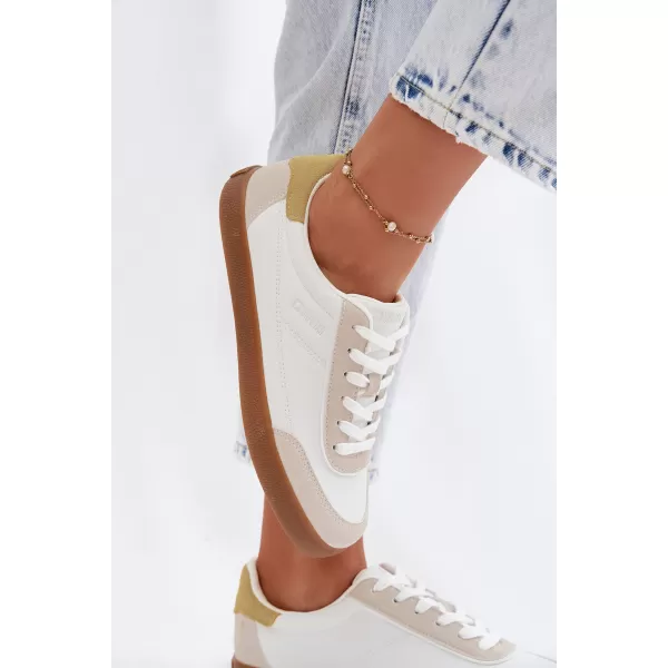  Дамски кецове BIG STAR SHOES TT274310 БЯЛО 
