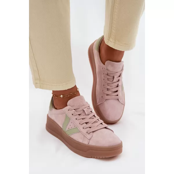  Дамски кецове VINCEZA 79597 РОЗОВО 
