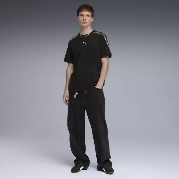  Мъжка тениска PUMA ESS TAPE TEE 69169301 ПУМА ЧЕРНА 