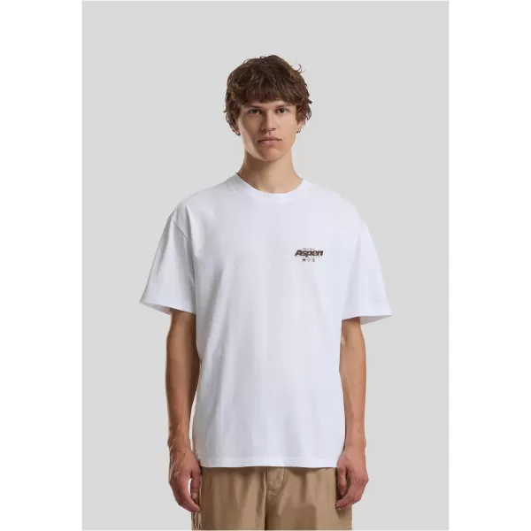  Мъжка тениска URBAN CLASSICS TB9035-00220 БЯЛО 