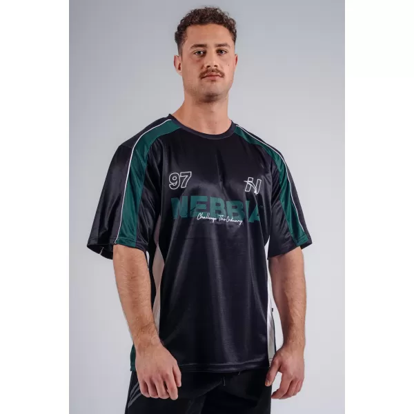  Голяма тениска от Джърси 97 NEBBIA PRIMAL 885 ЧЕРЕН 