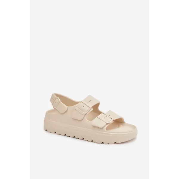  Дамски сандали BIG STAR SHOES TT274A032 БЕЖОВО 