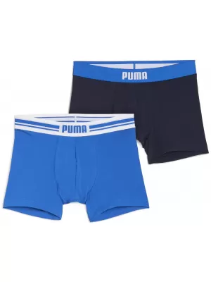 Мъжки боксерки PUMA MEN EVERYDAY PLACED LOGO BOXER 2P 93847603 СИНЬО КОМБО