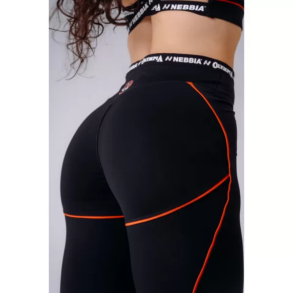  Дамски клин NEBBIA OLYMPIA HIGH-WAIST 935 ЧЕРЕН 