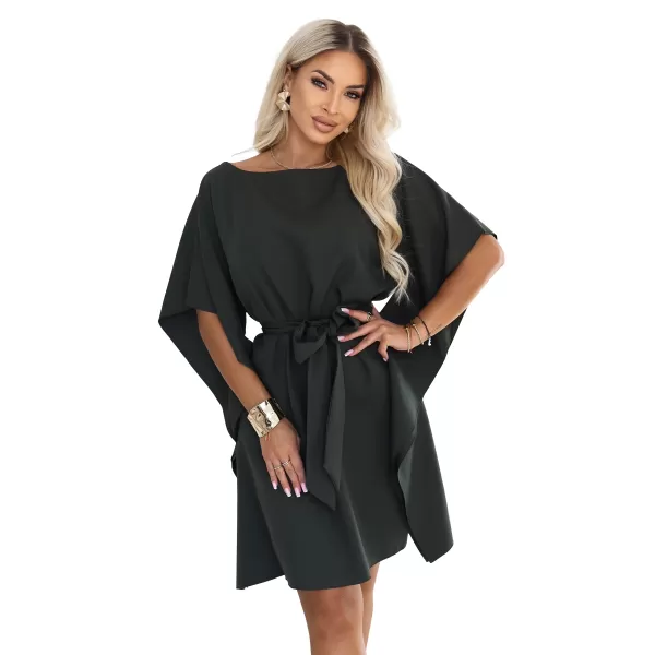  Рокля NUMOCO 287-46 ТЪМНО КАКИ 