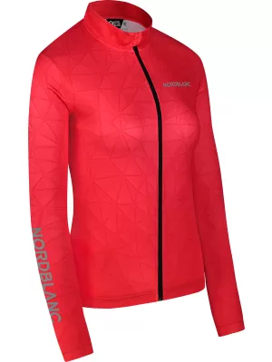 Дамска екипировка за колоездене NORDBLANC VELOFLOW NBSLF8105 ЧЕРВЕНО