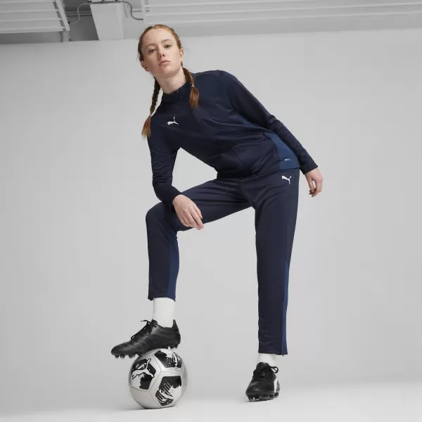  Дамски спортен панталон PUMA TEAMGOAL TRAINING PANT WMN 658642-06 PUMA ТЪМНО/БЯЛО/ПЕРСИЙСКО СИНЬО 