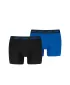 Мъжки боксерки PUMA ELEMENTS MEN BASIC BOXERS 2P 93875301 ЧЕРНО/СИНЬО
