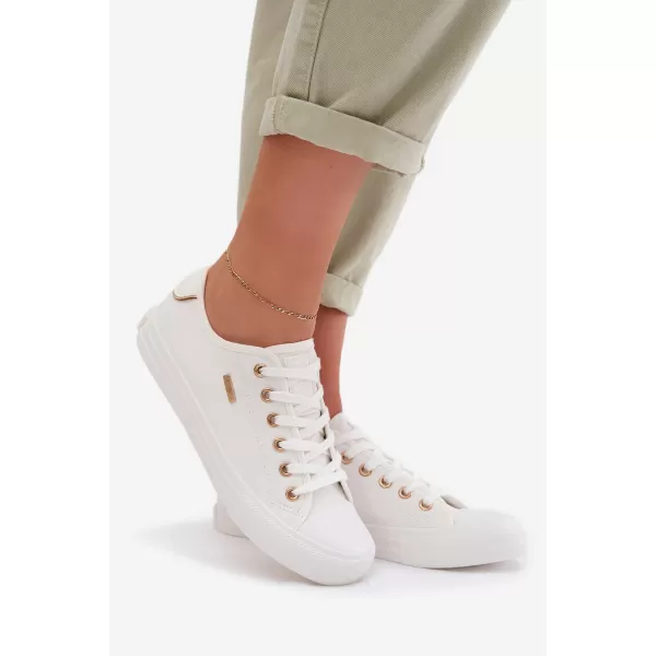  Дамски кецове BIG STAR SHOES TT274003 БЯЛО 