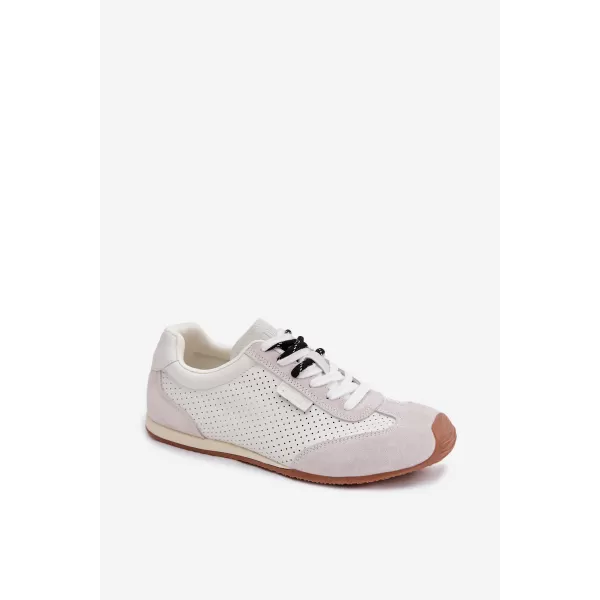  Дамски кецове BIG STAR SHOES TT274555 БЯЛО 