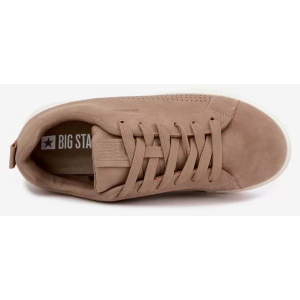  Мъжки кецове BIG STAR SHOES UU174322 БЕЖОВО 