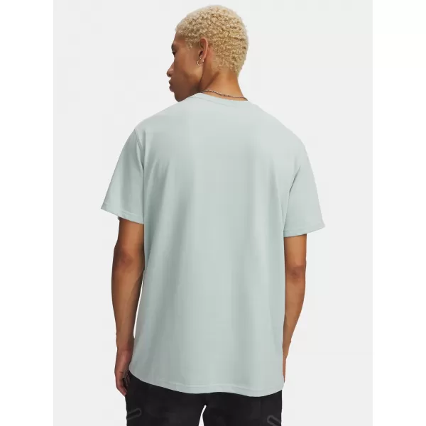  Мъжка тениска UNDER ARMOUR HW ARMOUR LABEL SS 1382831-477 СИНЬО 