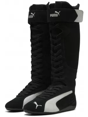 Дамски боти PUMA SPEEDCAT BOOT WNS 403770-01 ПУМА ЧЕРНО/МАТИРАНА СЛОНОВА КОСТ