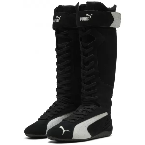  Дамски боти PUMA SPEEDCAT BOOT WNS 403770-01 ПУМА ЧЕРНО/МАТИРАНА СЛОНОВА КОСТ 
