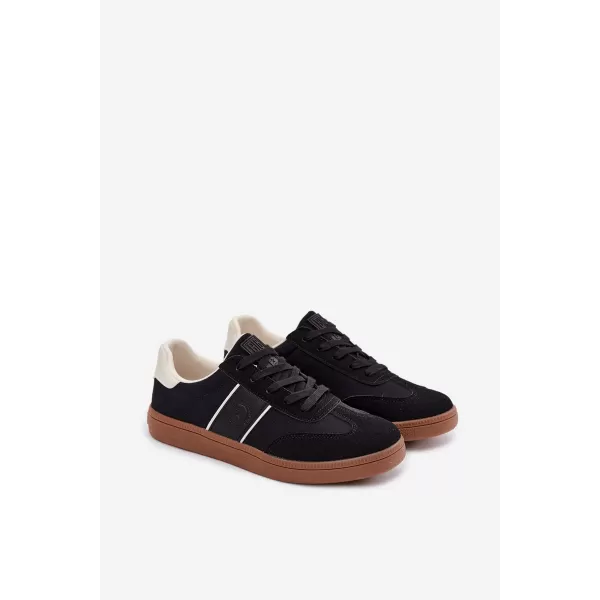  Мъжки кецове BIG STAR SHOES TT174129 ЧЕРЕН 