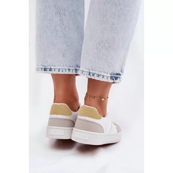 Дамски кецове BIG STAR SHOES TT274767 БЯЛО 