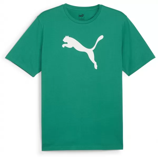 Мъжка тениска PUMA TEAMRISE LOGO JERSEY COTTON 658705-05 SPORT GREEN/ СПОРТНО ЗЕЛЕНО/ПУМА БЯЛО 