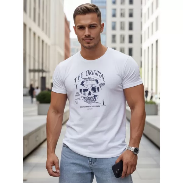  Мъжка тениска DSTREET RX5379 БЯЛО 