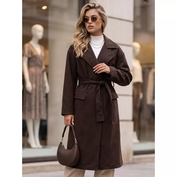  Дамско палто DSTREET NY0785 КАФЯВО 