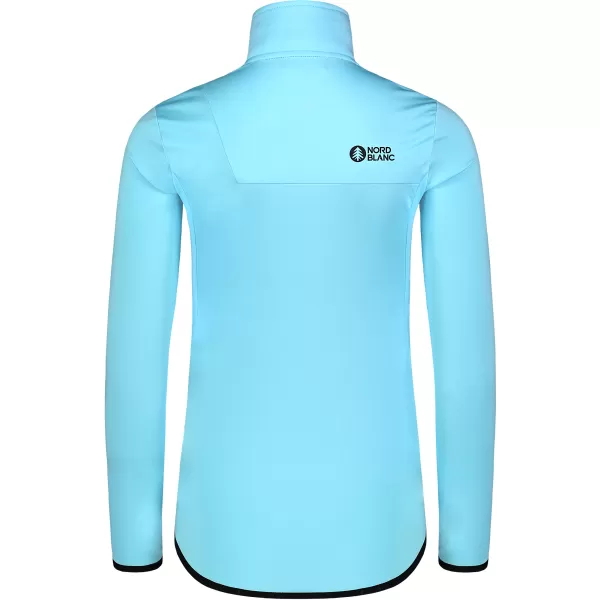 Дамски суичър powerfleece NORDBLANC CRISP NBSFL8338 СВЕТЛО СИНЬО 