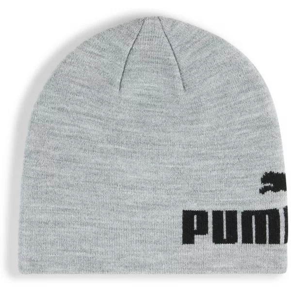  капачка PUMA ESS MID CROWN CUFFLESS BEANIE 026411-02 LIGHT GRAY HEATHER/ СВЕТЛО СИВО ХЕДЪР/ПУМА ЧЕРНО 
