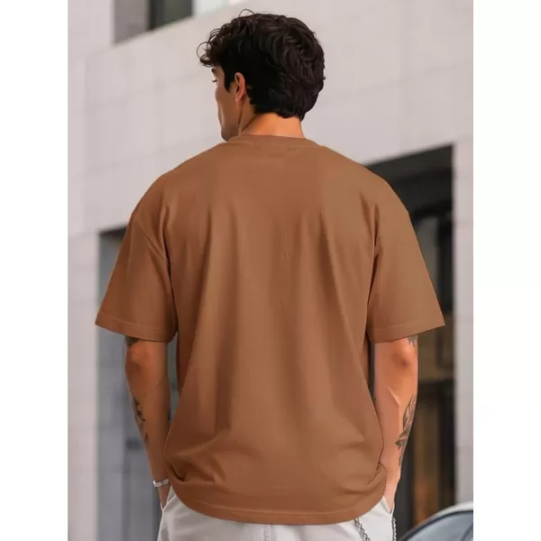  Мъжка тениска DSTREET RX5685 КАРАМЕЛ 