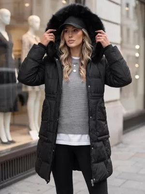 Дамско яке DSTREET TY5824 ЧЕРЕН