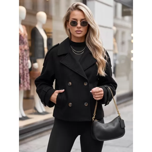  Дамско палто DSTREET TY6016 ЧЕРЕН 