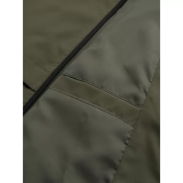  Мъжко яке OMBRE C586 МАСЛИНА 