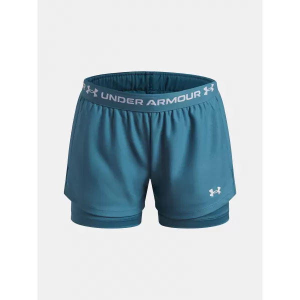  Шорти за момичета UNDER ARMOUR TECH PLAY UP 2N1 SHORT 6004985-466 СИНЬО 