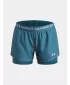 Шорти за момичета UNDER ARMOUR TECH PLAY UP 2N1 SHORT 6004985-466 СИНЬО