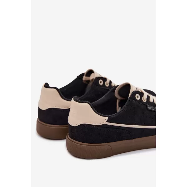  Мъжки кецове BIG STAR SHOES TT174090 ЧЕРЕН 