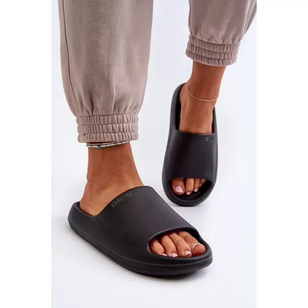  Дамски джапанки BIG STAR SHOES NN274A042 ЧЕРЕН 
