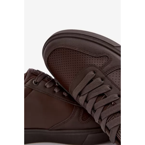  Мъжки кецове BIG STAR SHOES UU174326 КАФЯВИ/БЕЖОВИ СЕНКИ 