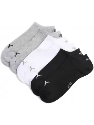 Чорапи PUMA UNISEX SNEAKER PLAIN 3P 93862417 СИВО/БЯЛО/ЧЕРНО