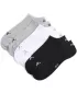 Чорапи PUMA UNISEX SNEAKER PLAIN 3P 93862417 СИВО/БЯЛО/ЧЕРНО