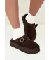 Дамски чехли BIG STAR SHOES UU274697 КАФЯВО/БЕЖОВО