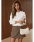 Дамски пуловер DSTREET MY2579 ЕКРЮ